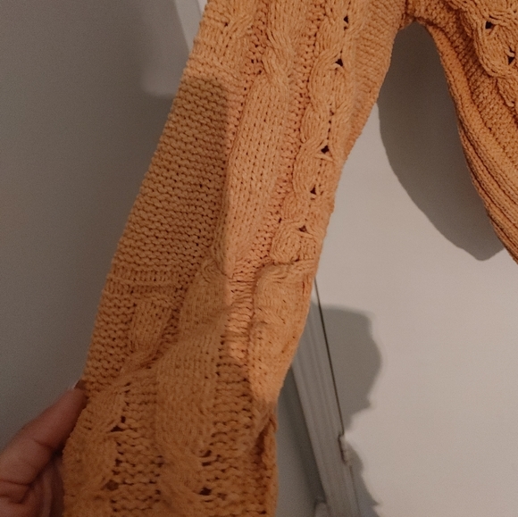 Miss Me Chenille Hooded cardigan Sweater SZ.M - Picture 8 of 11